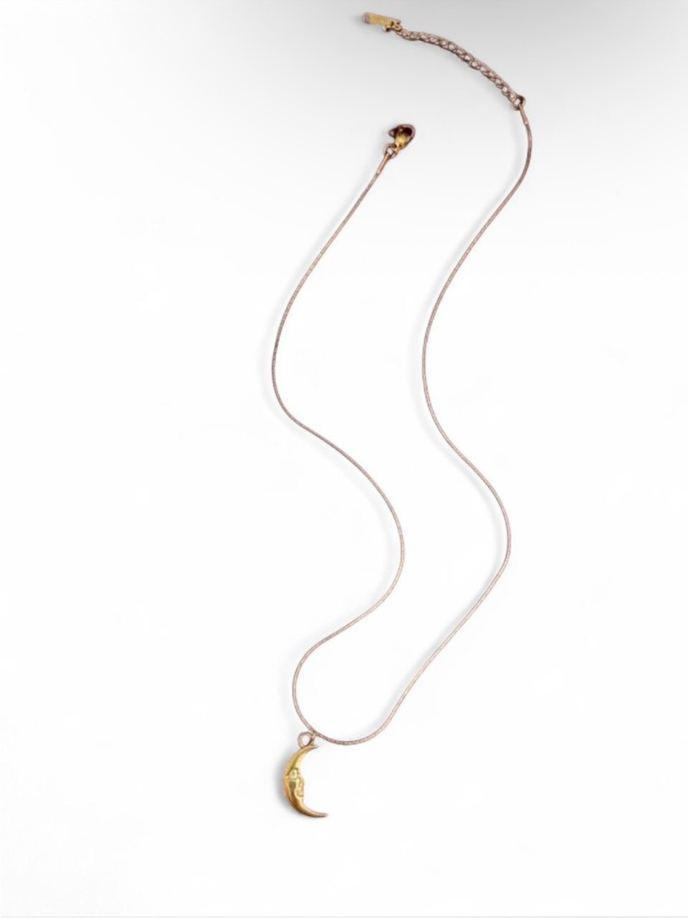 Crescent Moon Necklace - Women's Jewelry